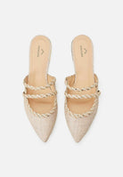 Mangará Amburana Women's Mules - Beige