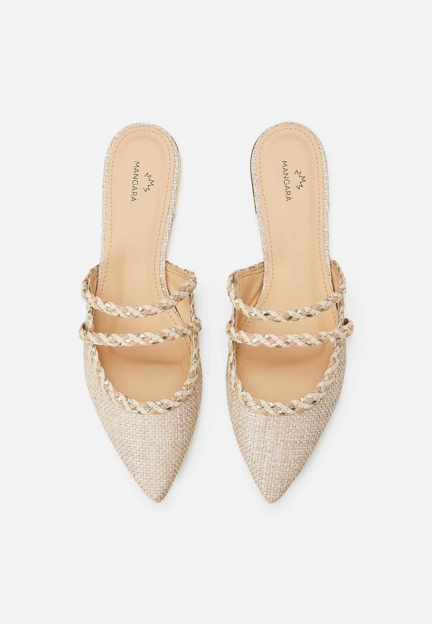 Mangará Amburana Women's Mules - Beige