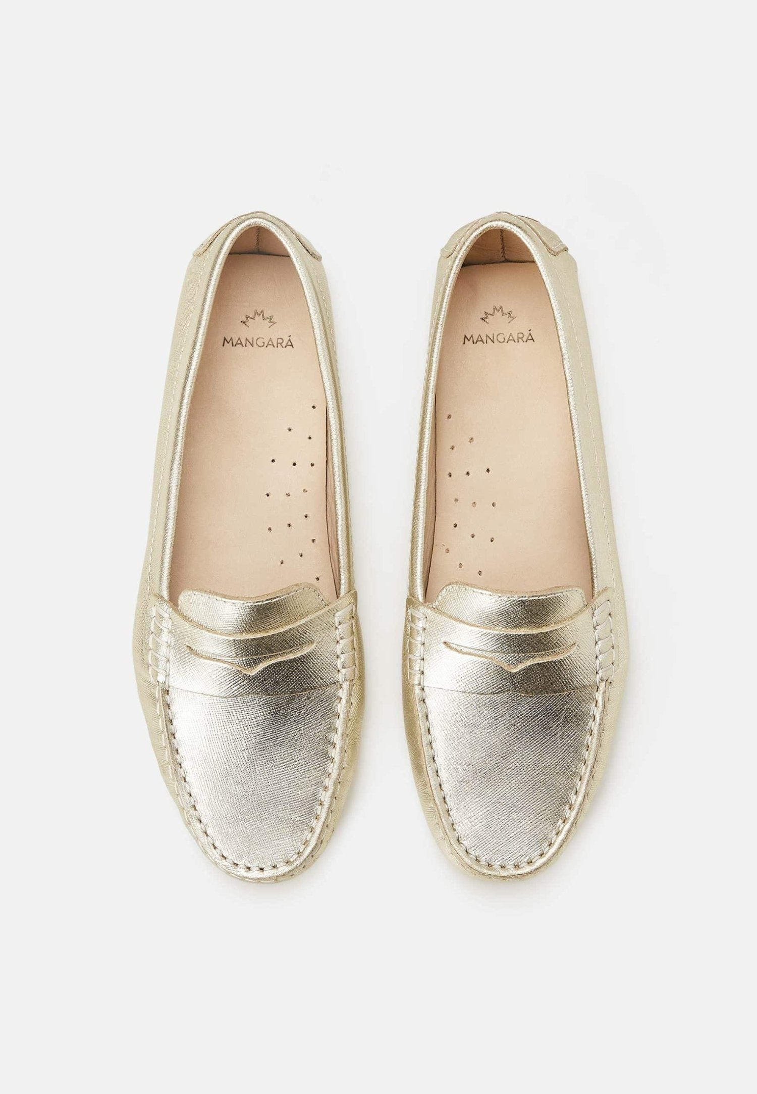 Mangará Anginco Women's Loafers- Leather - Penny Loafers