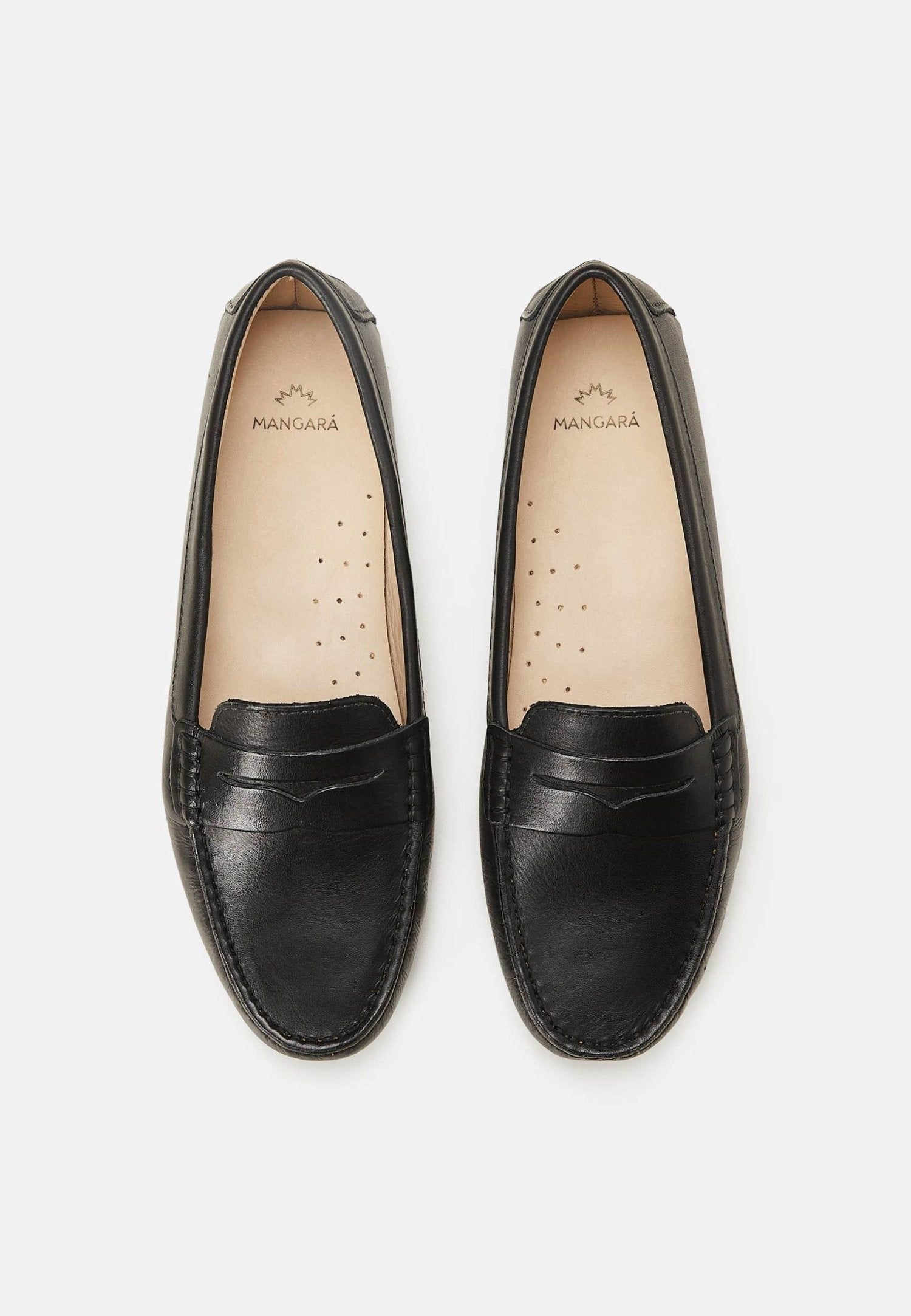 Mangará Anginco Women's Loafers- Leather - Penny Loafers