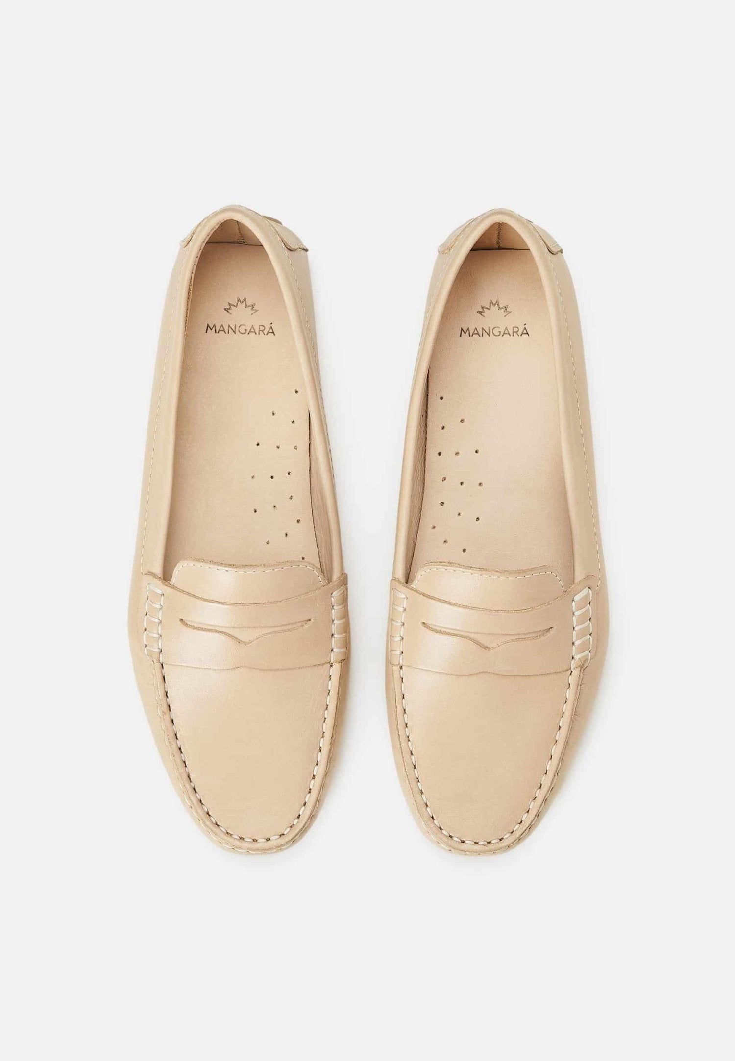 Mangará Anginco Women's Loafers- Leather - Penny Loafers