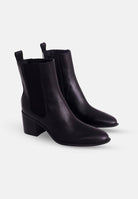 Mangará Women's Ankle Boots Canna Leather - 6.5cm Block Heel